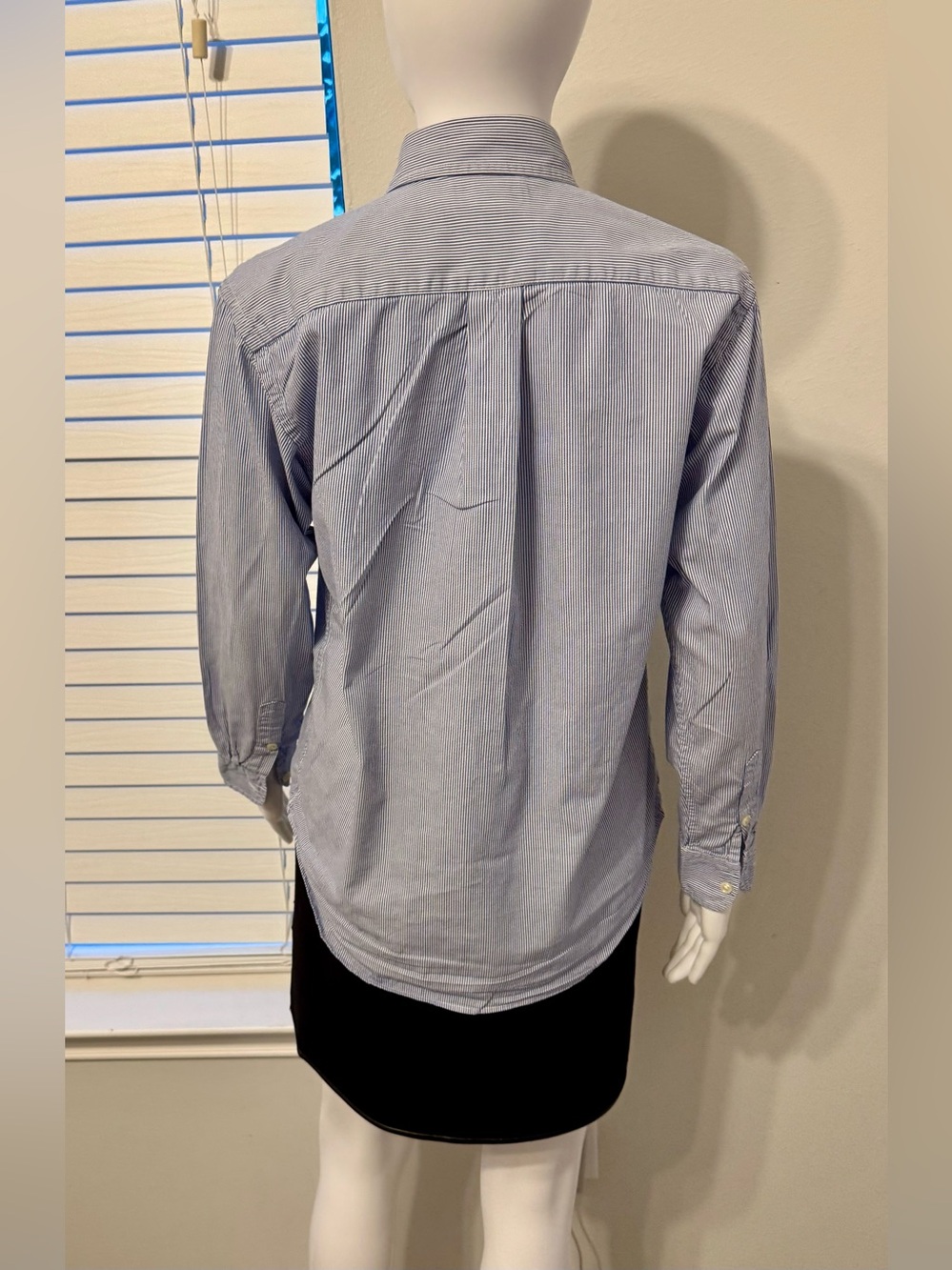 Ralph Lauren striped cotton shirt with a relaxed fit and signature logo. Based - Picture 7 of 16